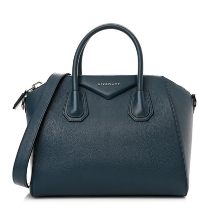 Givenchy Sugar Goatskin Medium Antigona Oil Blue 1 of 10