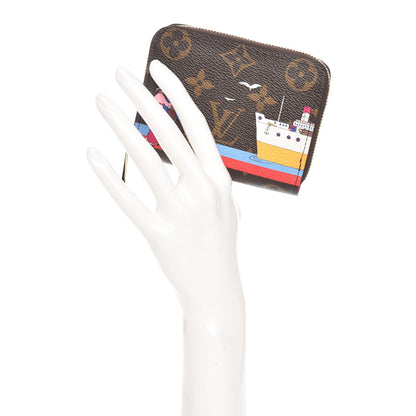 Louis Vuitton Monogram 2016 Christmas Animation Zippy Coin Purse 2 of 7