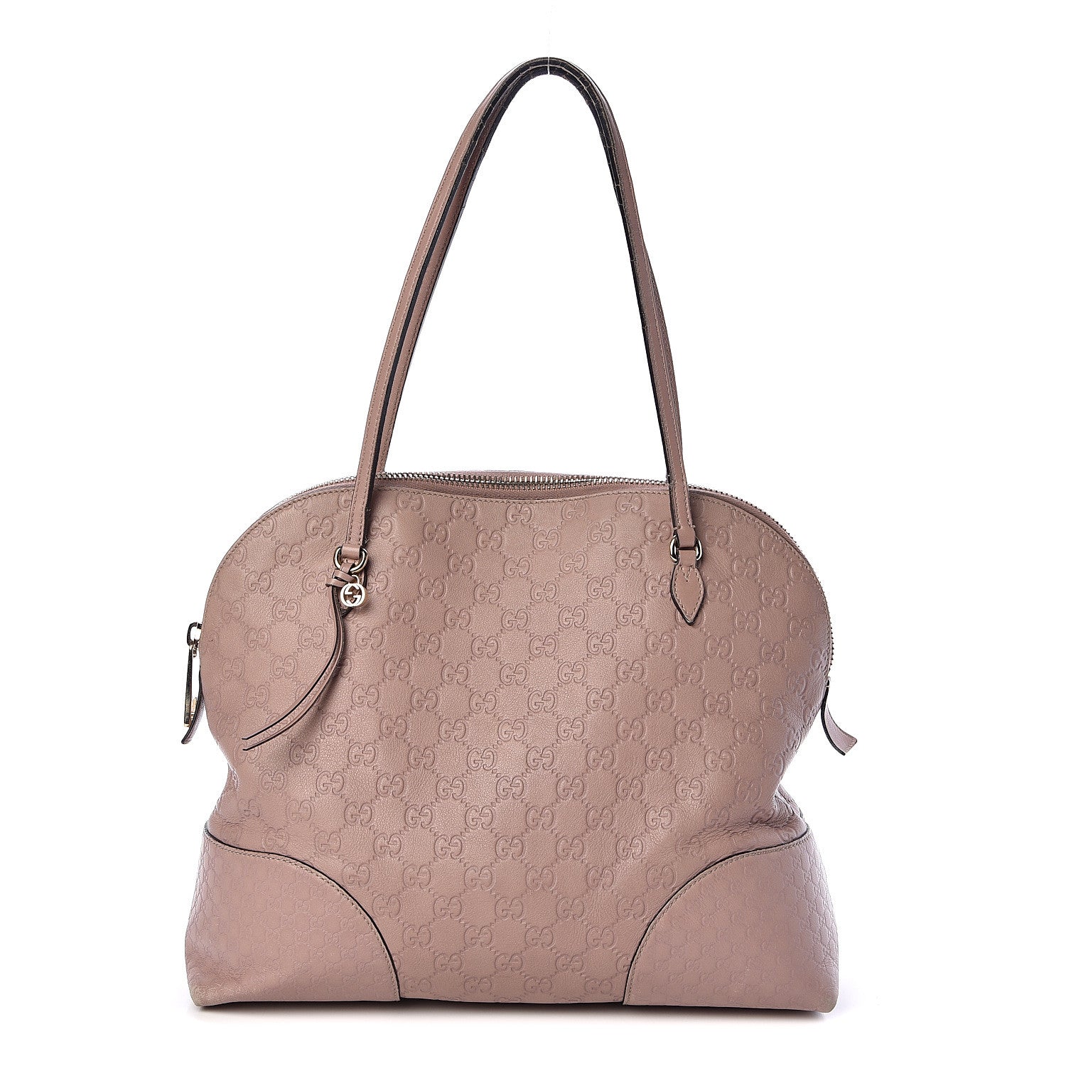 Gucci Guccissima Medium Bree Shoulder Bag Light Pink 1 of 16