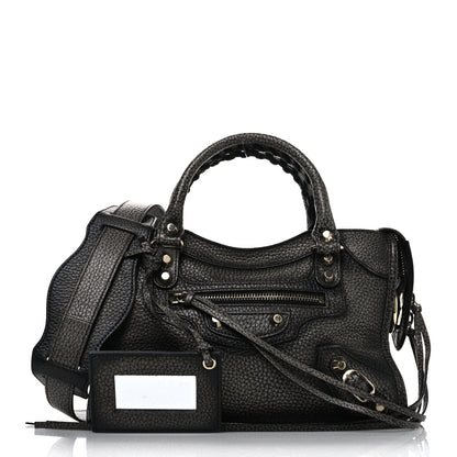 Balenciaga Grained Calfskin Classic Gold Hardware Mini City Ombre Grey Gradient 1 of 12