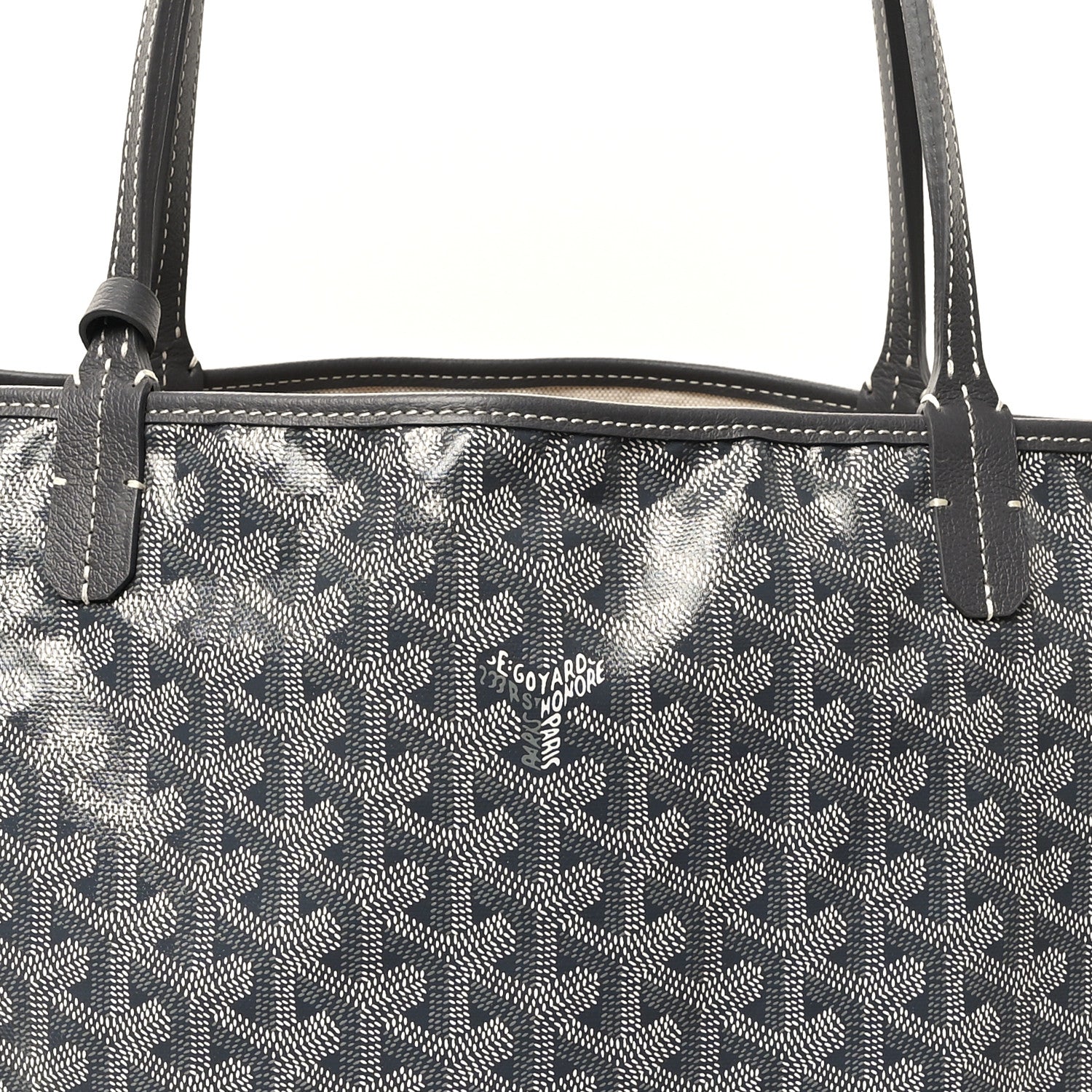 Goyard Goyardine Saint Louis GM Grey 9 of 11