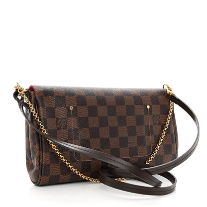Louis Vuitton Damier Ebene Favorite MM 3 of 11