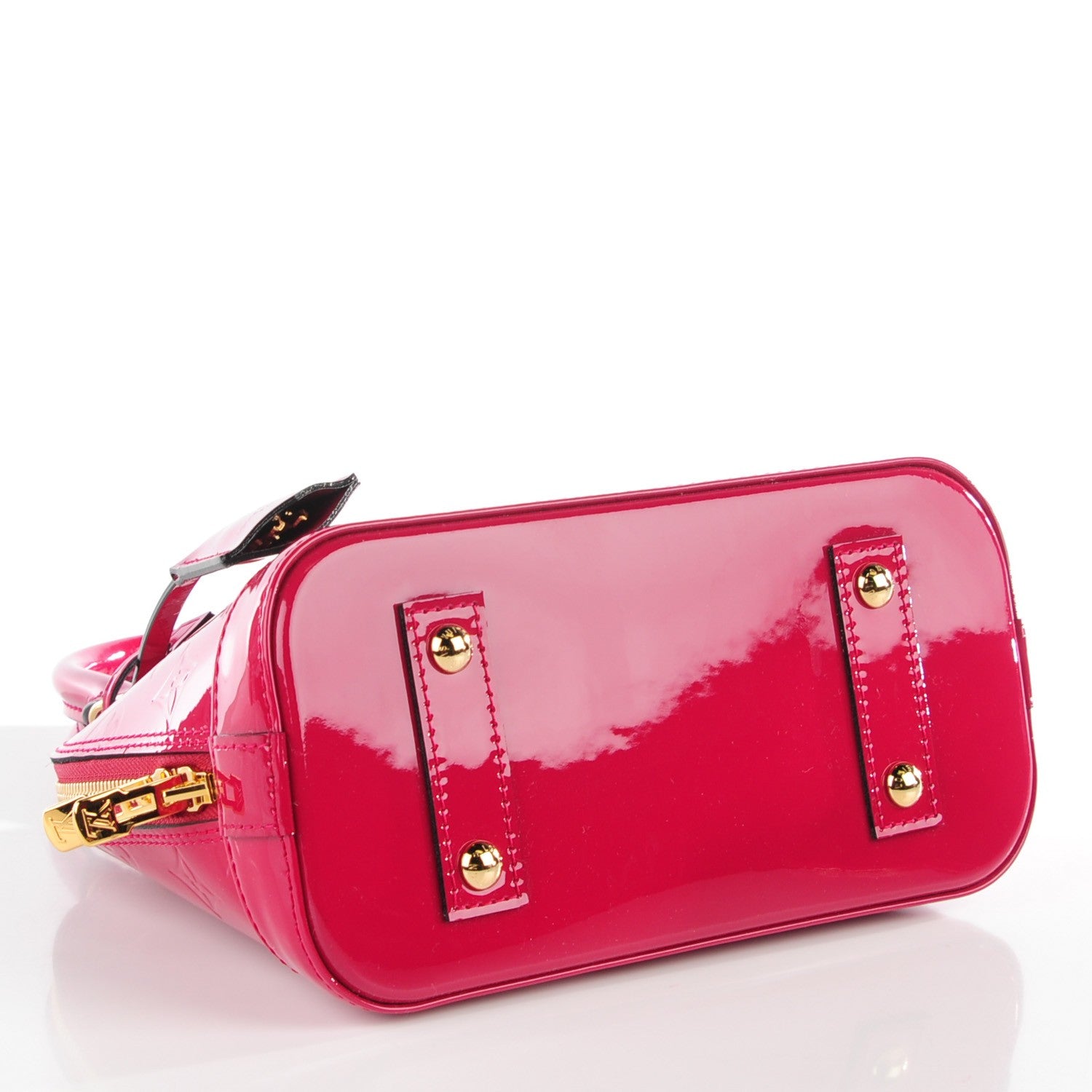 Louis Vuitton Vernis Alma BB Rose Indien 4 of 9