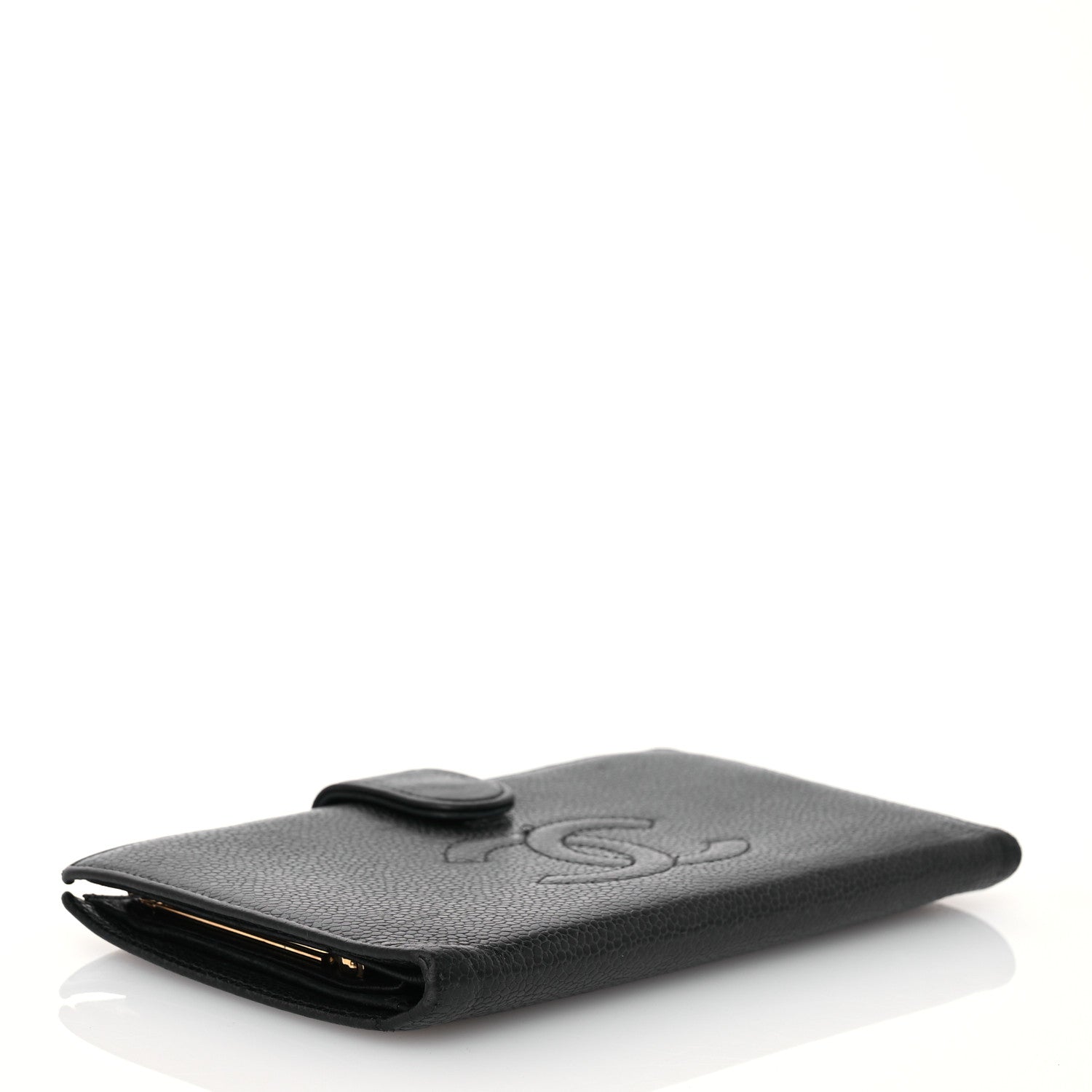 Chanel Caviar Timeless CC French Wallet Black 4 of 15