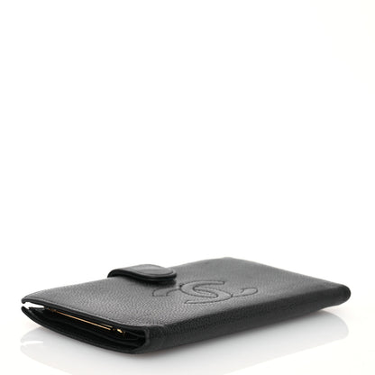Chanel Caviar Timeless CC French Wallet Black 4 of 15