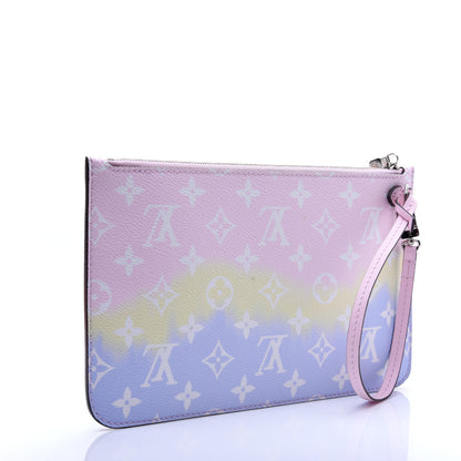 Louis Vuitton Monogram Escale Neverfull MM GM Pochette Pastel 3 of 9
