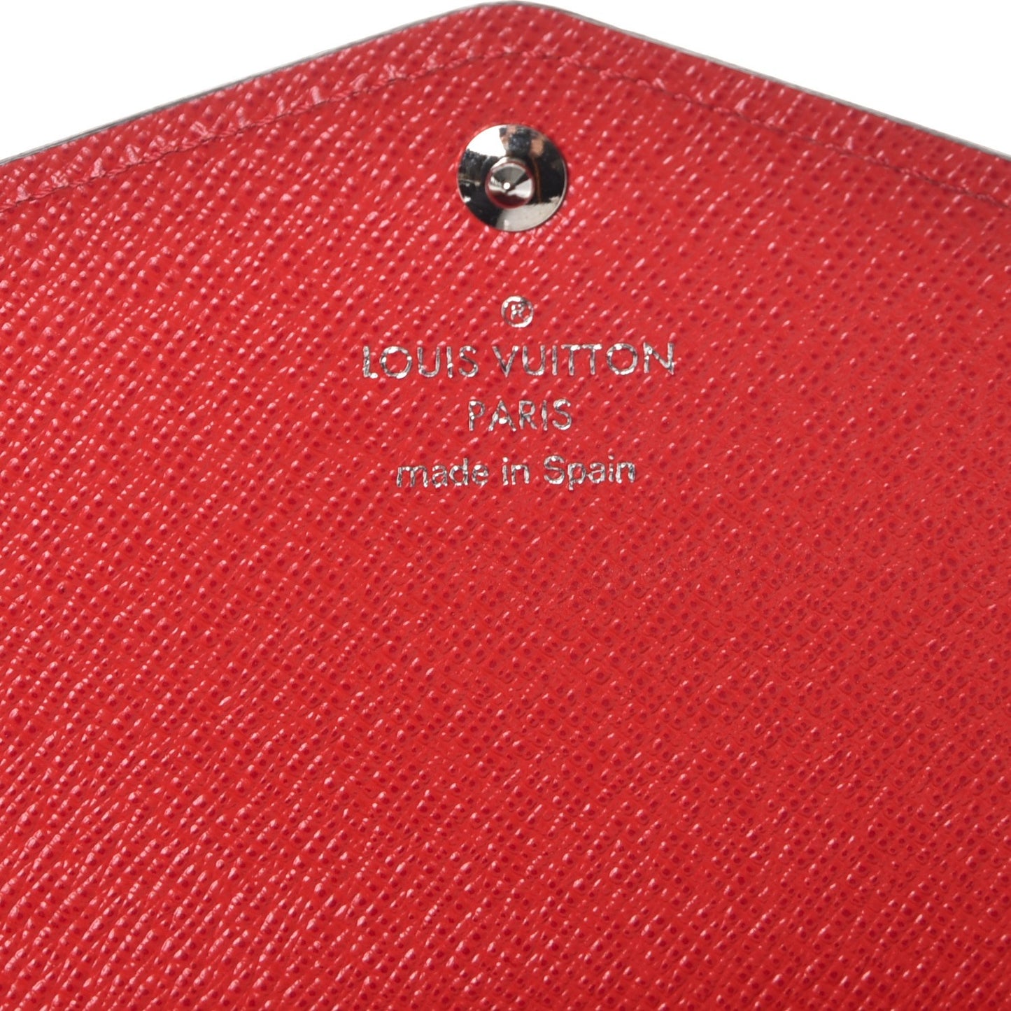 Epi Sarah Wallet NM Coquelicot