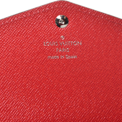 Louis Vuitton Epi Sarah Wallet NM Coquelicot 6 of 8