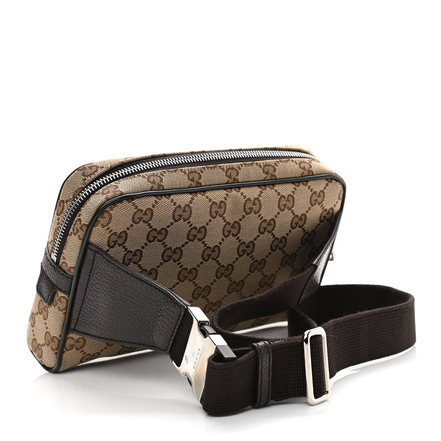Monogram Belt Bag Dark Brown