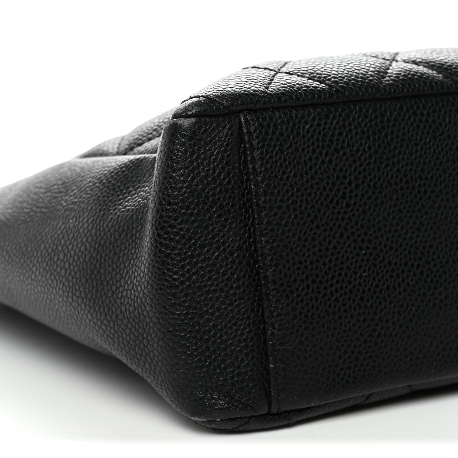 Chanel Caviar Quilted Petit Shopping Tote PST Black 9 of 12