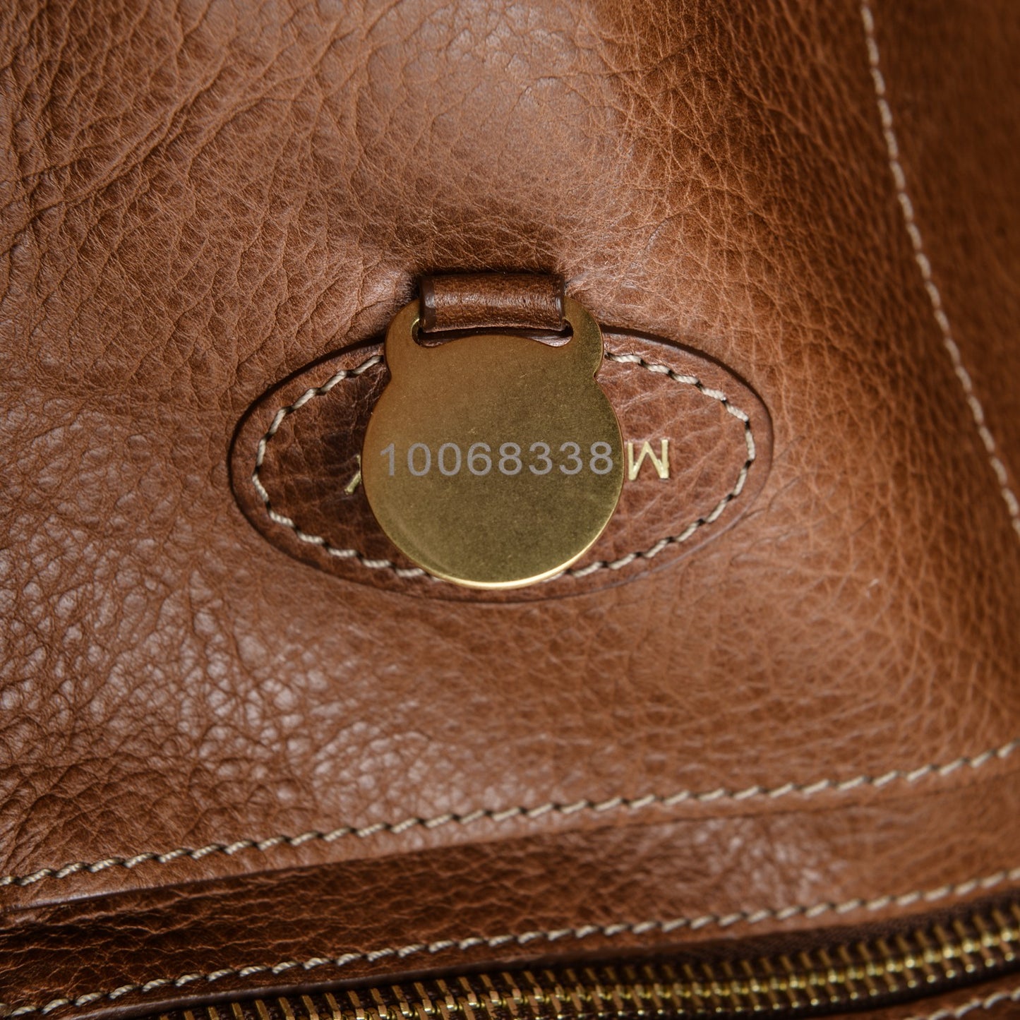 Natural Leather Bayswater Oak