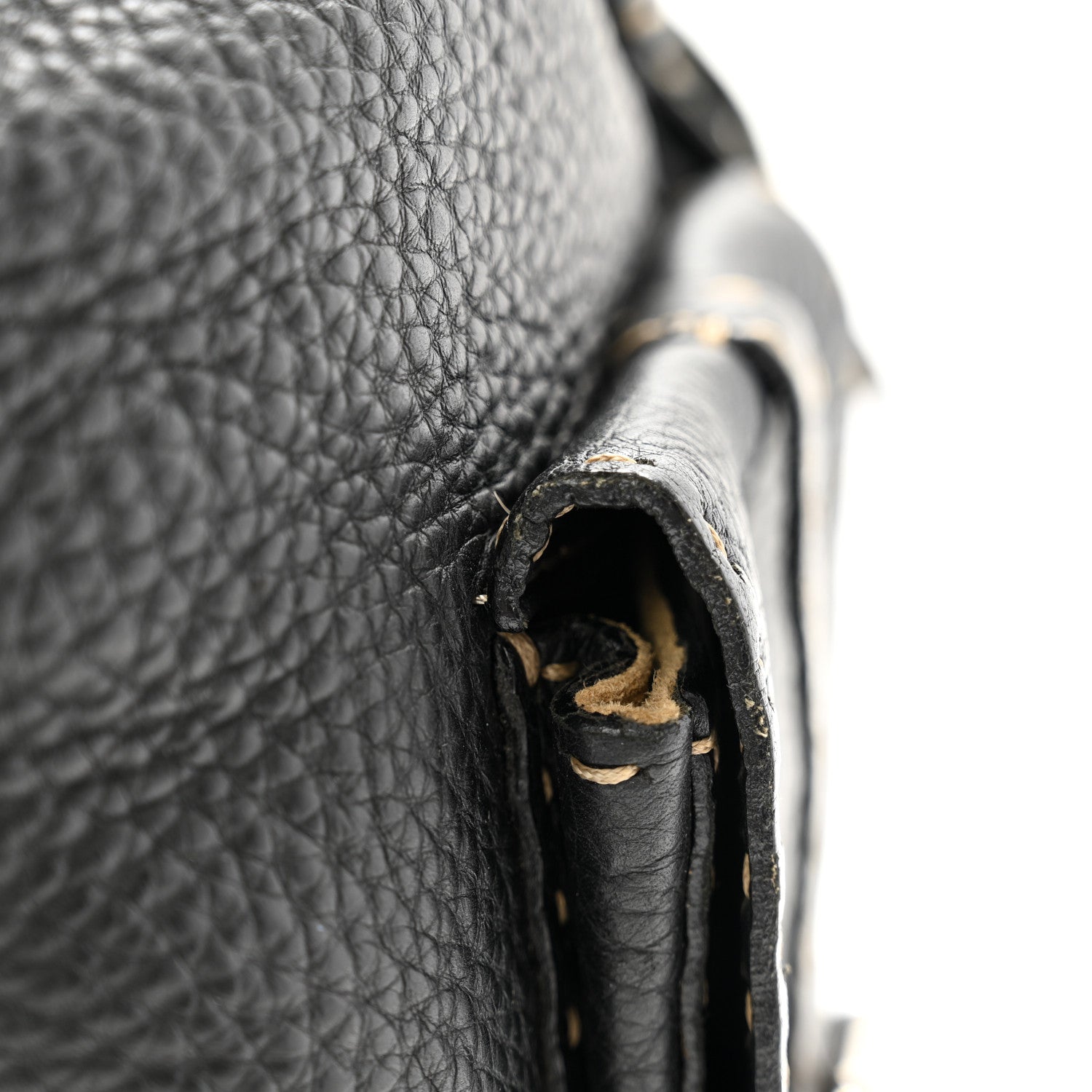 Fendi Calfskin Romano Selleria Backpack Black 13 of 13