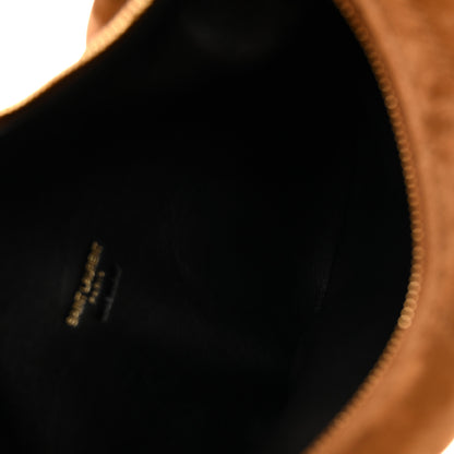 Saint Laurent Suede Quilted Icarino Bag Caramel Cognac 5 of 10
