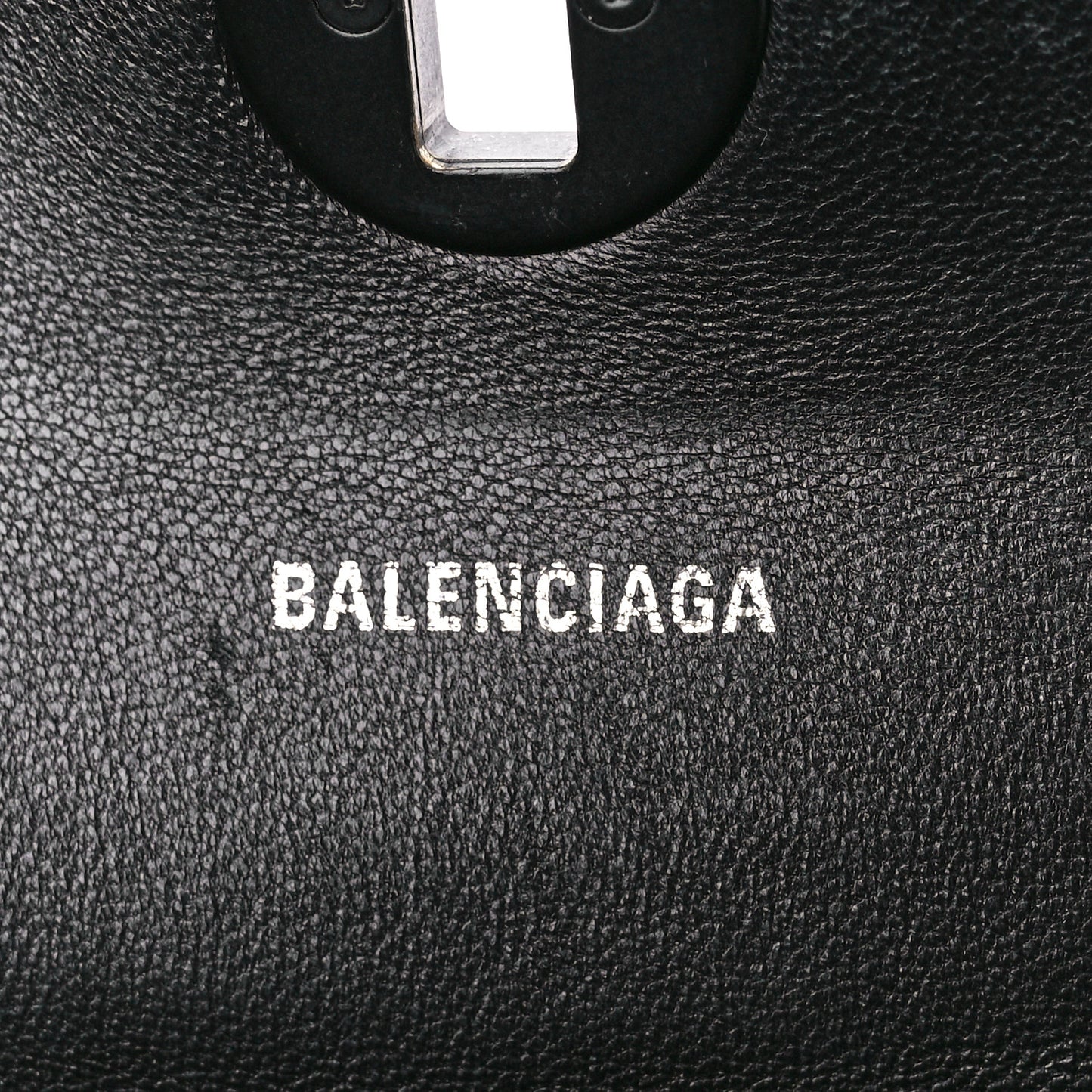 Calfskin Diagonal Allover Logo Print S Flap Bag Black White