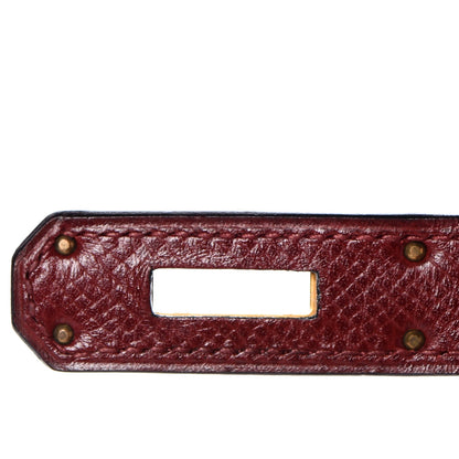 Hermes Courchevel Kelly Sellier 32 Rouge H 14 of 39
