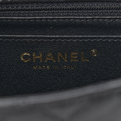 Chanel Aged Calfskin Quilted 2.55 Reissue Mini Flap Black 6 of 12