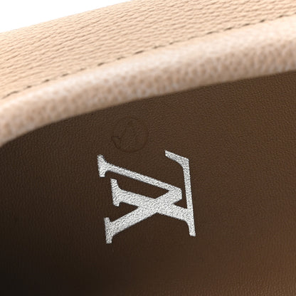 Louis Vuitton Calfskin LV Driver Moccasin Loafers 10 Beige 8 of 9