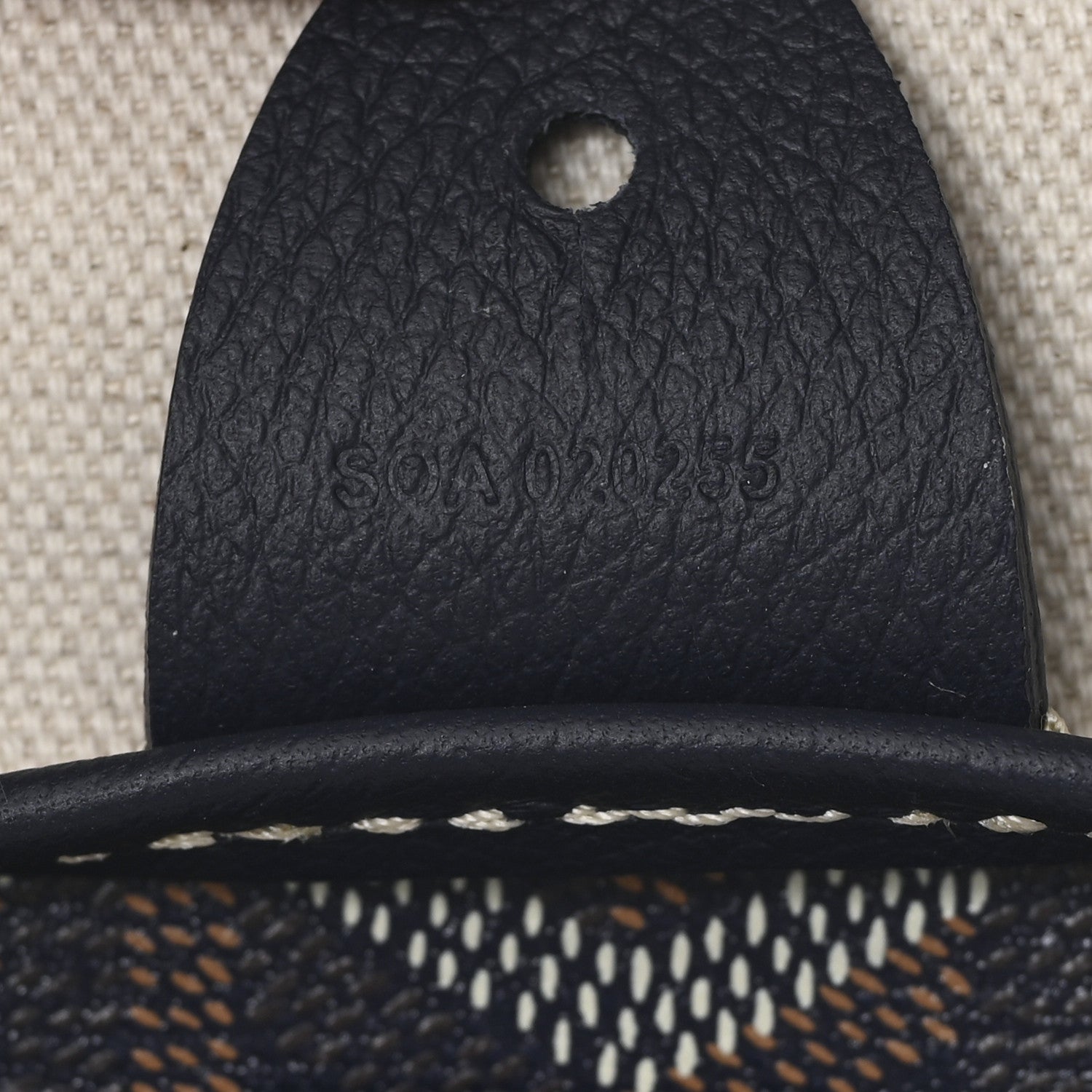 Goyard Goyardine Artois PM Navy 7 of 10