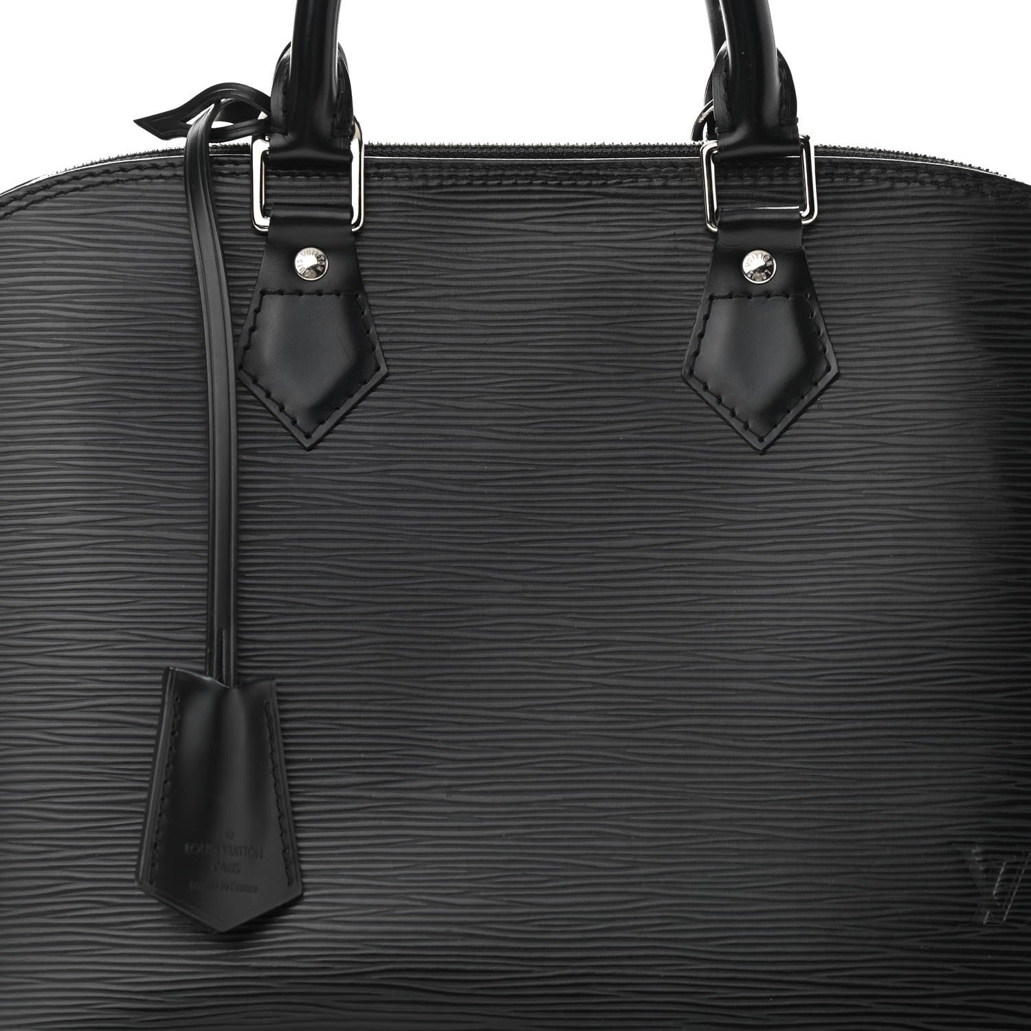Louis Vuitton Epi Alma PM Black 7 of 9