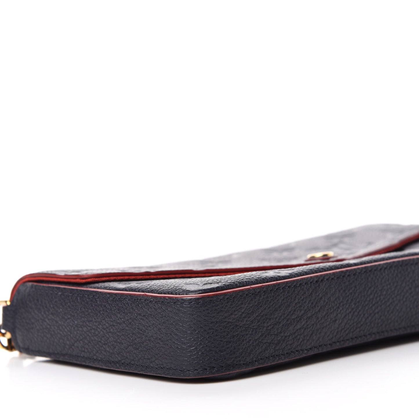 Empreinte Pochette Felicie Chain Wallet Marine Rouge