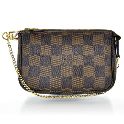 Louis Vuitton Damier Ebene Mini Pochette Accessories Bag 1 of 6