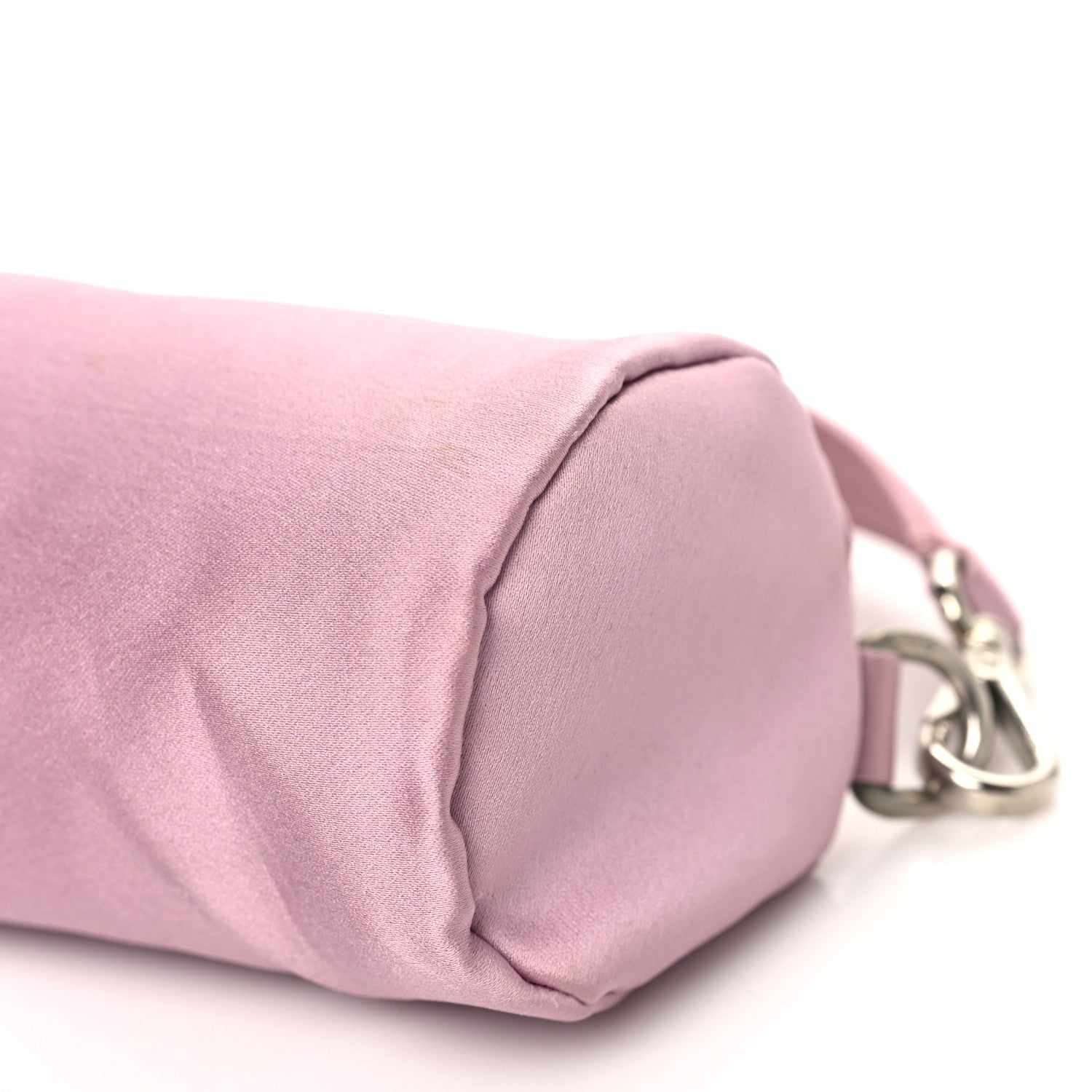 Prada Satin Raso Barrel Pochette Mughetto 10 of 12