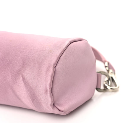 Prada Satin Raso Barrel Pochette Mughetto 10 of 12