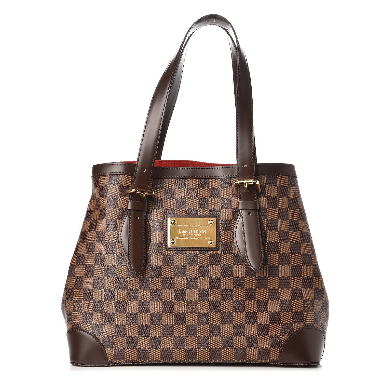 Louis Vuitton Damier Ebene Hampstead MM 1 of 8