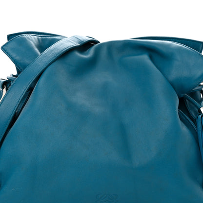 Loewe Calfskin Flamenco Shoulder Bag Turquoise 9 of 13