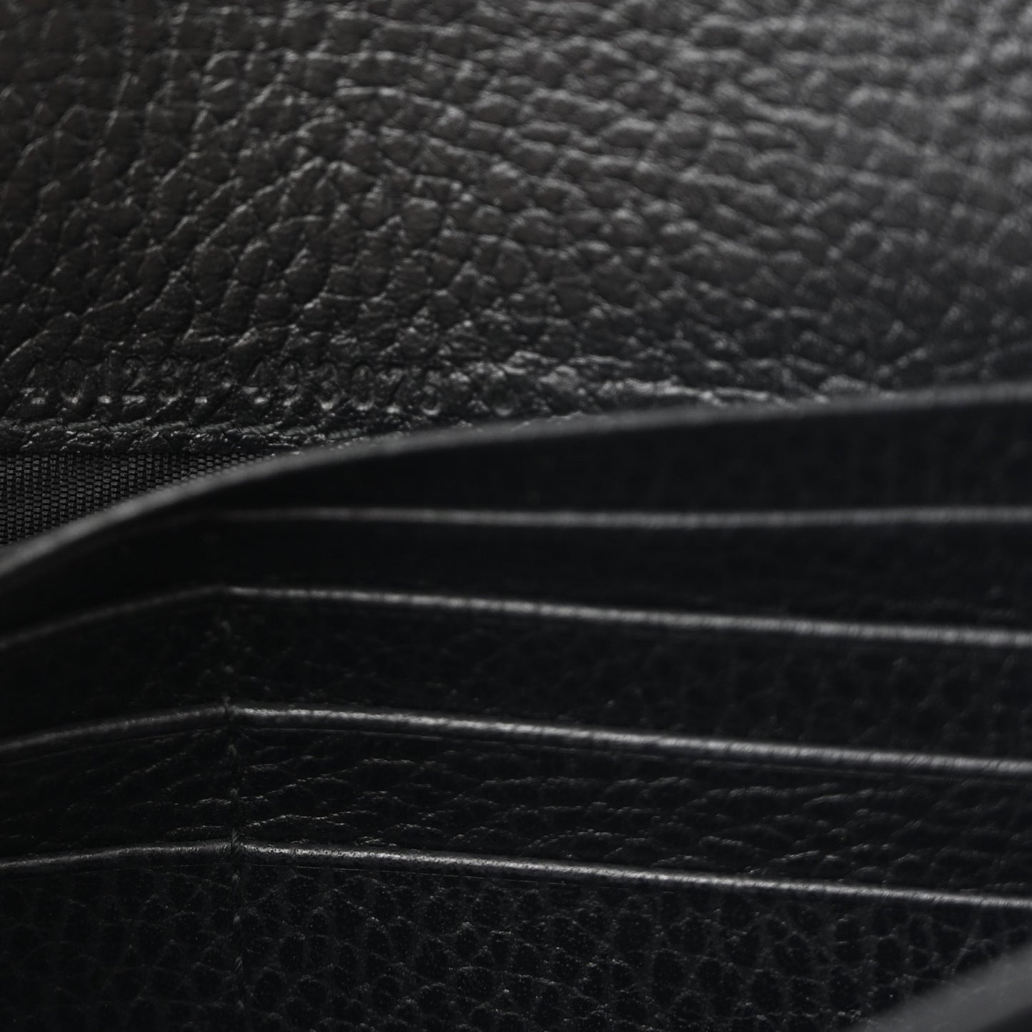 Calfskin Mini Dionysus Chain Wallet Black Black