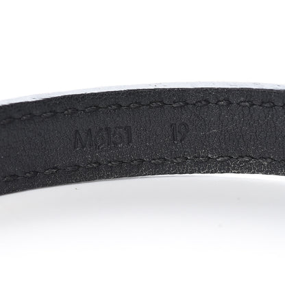 Louis Vuitton Vernis Logomania Bracelet 19 Black 5 of 5