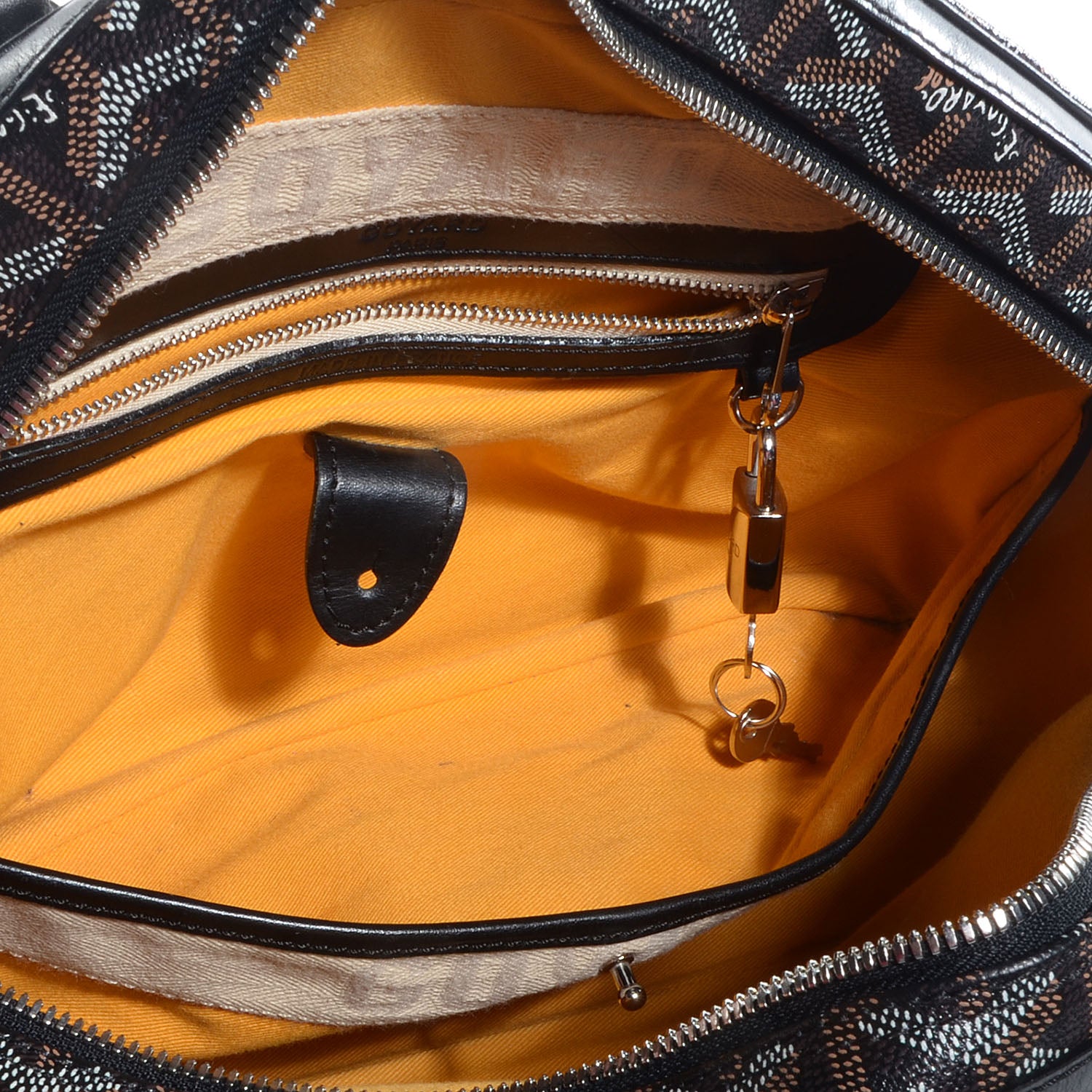 Goyard Goyardine Saint Jeanne MM Bowler Black 6 of 10