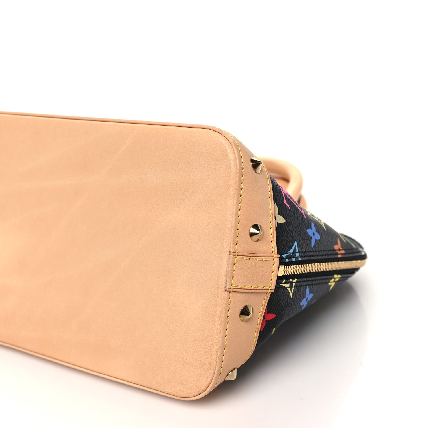 Louis Vuitton Monogram Multicolor Alma Black 9 of 10