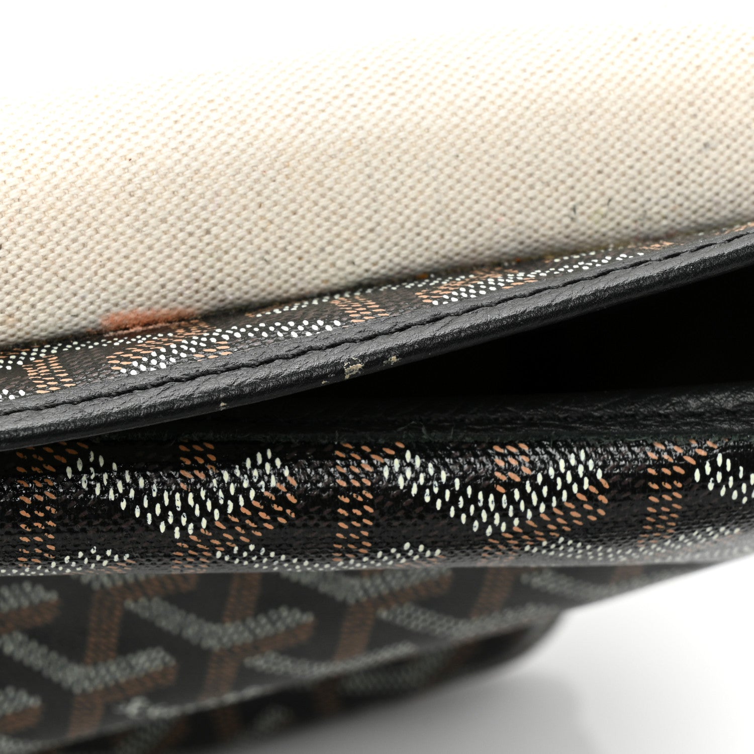 Goyard Goyardine Capetien Messenger Bag Black 14 of 22