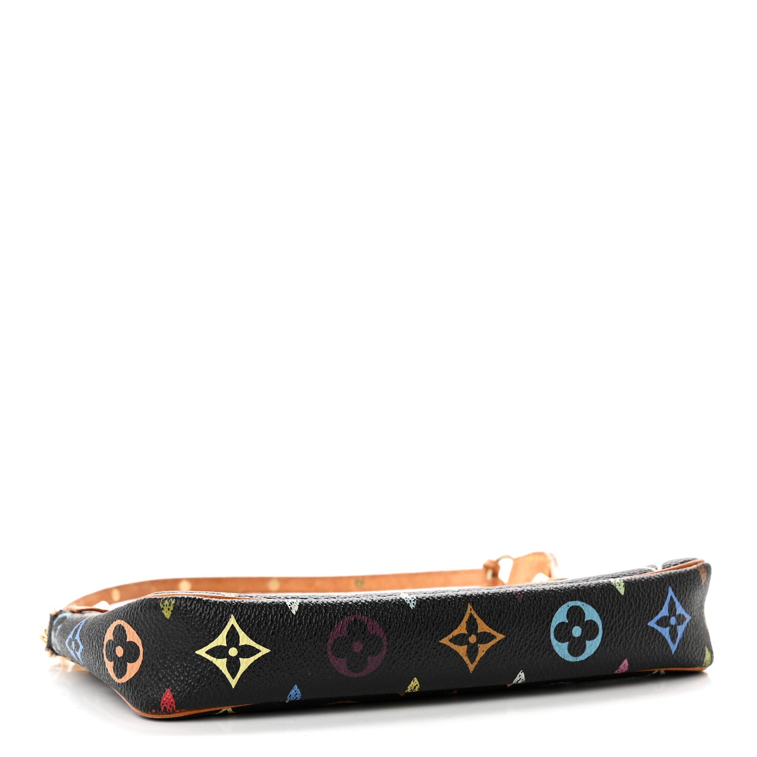Louis Vuitton Monogram Multicolor Pochette Accessories Black 4 of 15