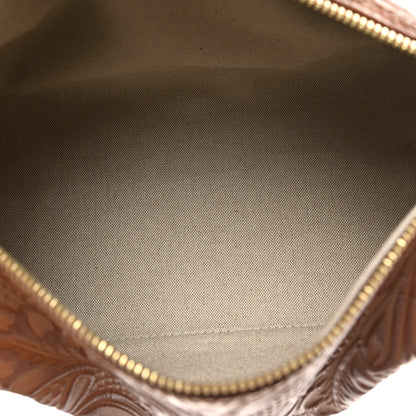 Louis Vuitton Supple Calfskin Embossed Virginia Cowboy Speedy Bandouliere Brown 5 of 9