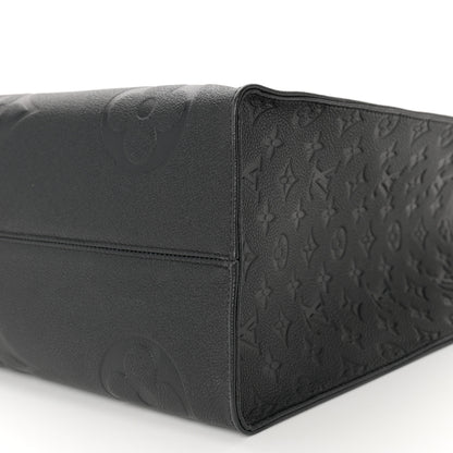 Louis Vuitton Empreinte Monogram Giant Onthego GM Black 9 of 9