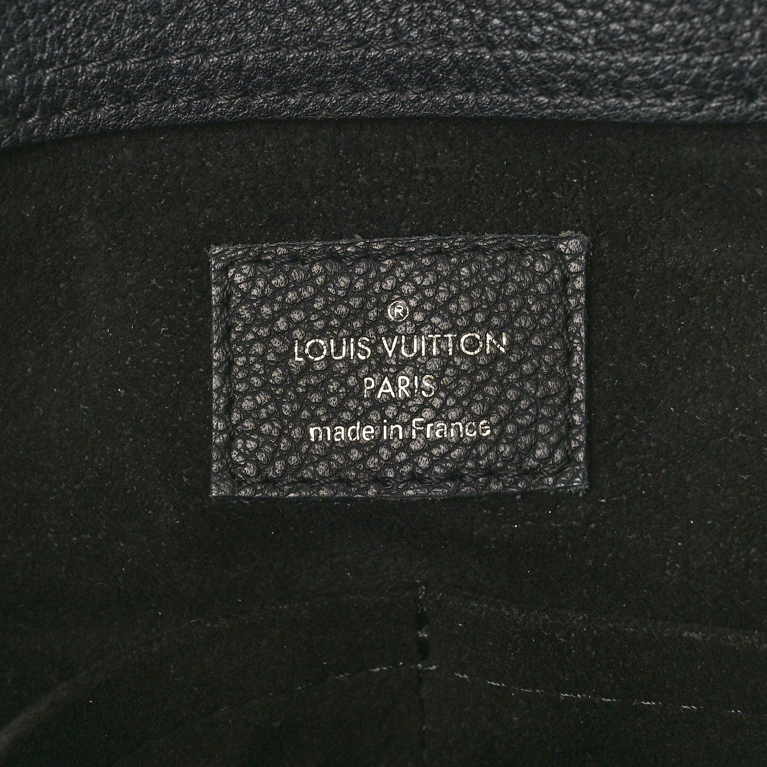 Louis Vuitton Monogram Pallas Shopper Black 6 of 10