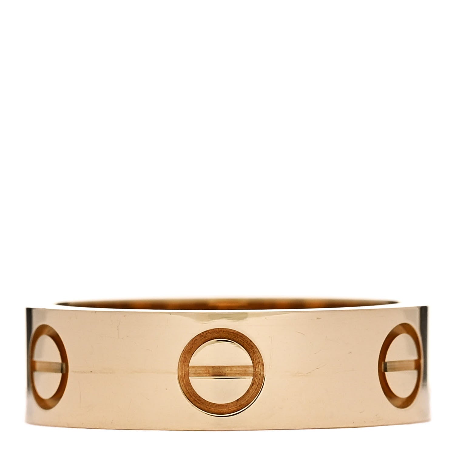 Cartier 18K Yellow Gold 5.5mm LOVE Ring 52 6 1 of 5