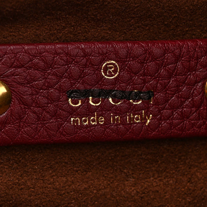 Gucci Grained Calfskin Softbit Maxi Shoulder Bag Rosso Ancora 7 of 15