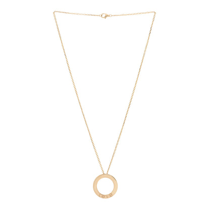 Cartier 18K Yellow Gold LOVE Pendant Necklace 2 of 5