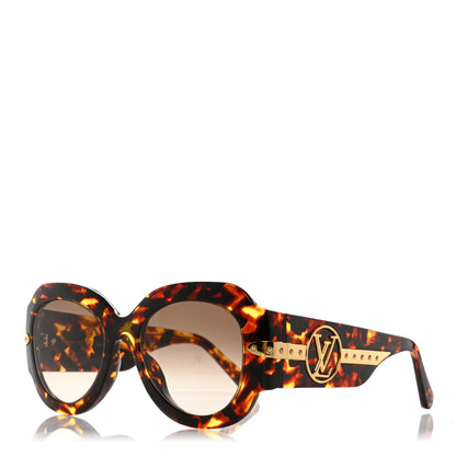 Louis Vuitton Acetate Paris Texas Sunglasses Z1133W Dark Tortoise 1 of 9