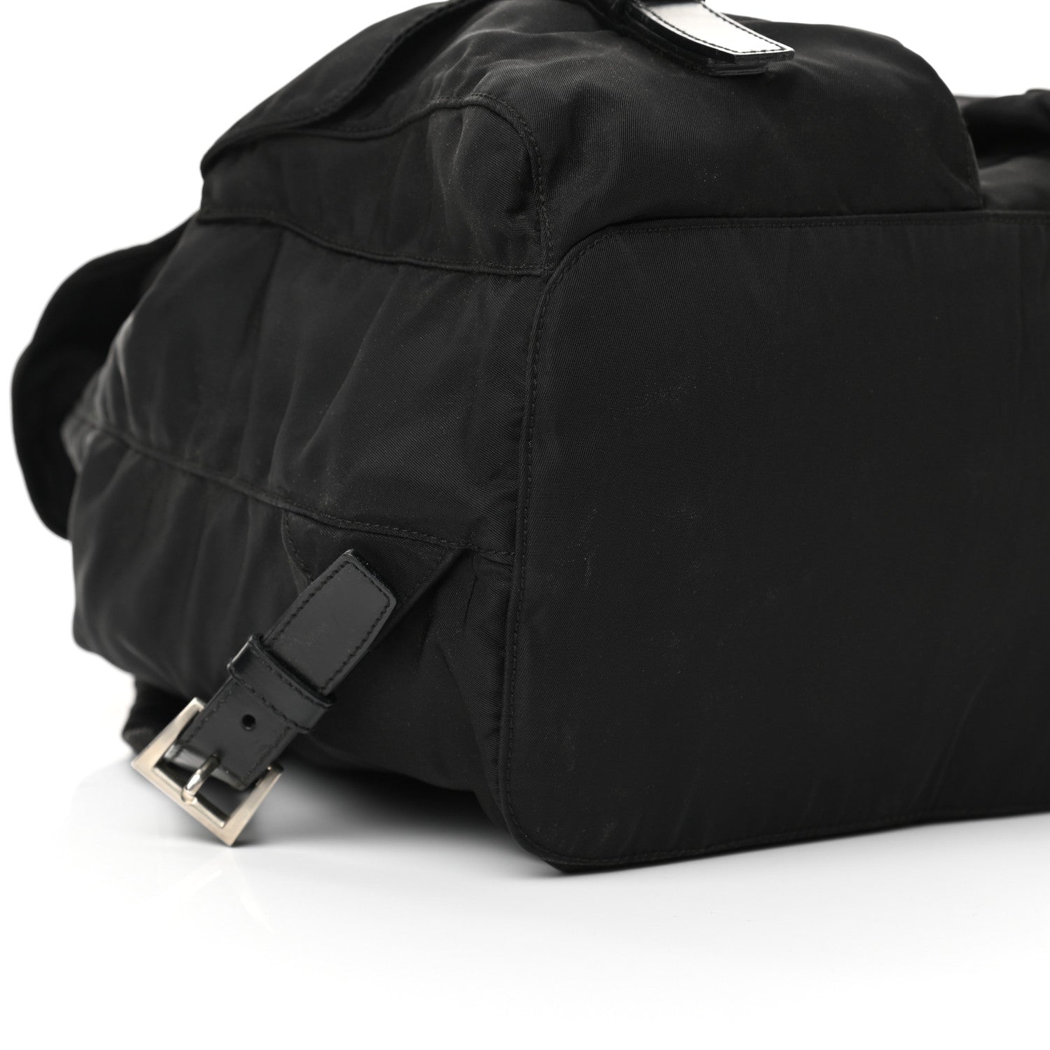 Prada Nylon Vela Medium Backpack Black 8 of 11