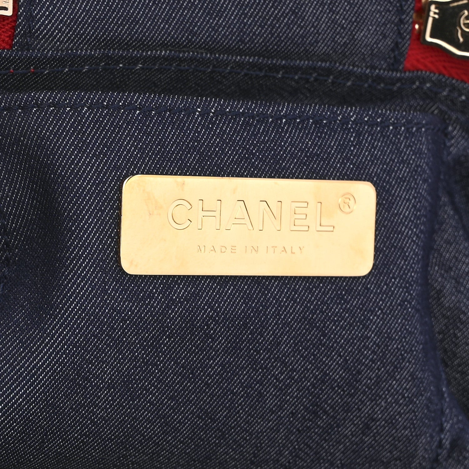 Chanel Lambskin Timeless Vanity Cosmetic Case Red 6 of 10