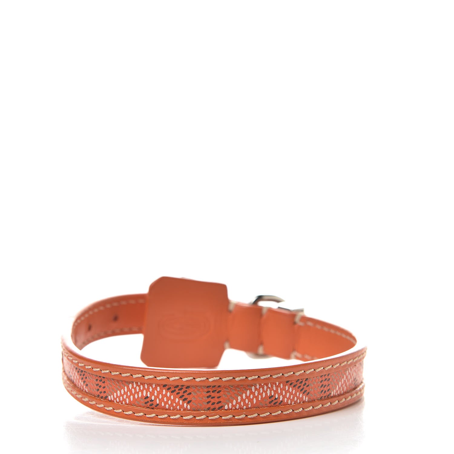 Goyard Goyardine Dog Collar Orange 2 of 6