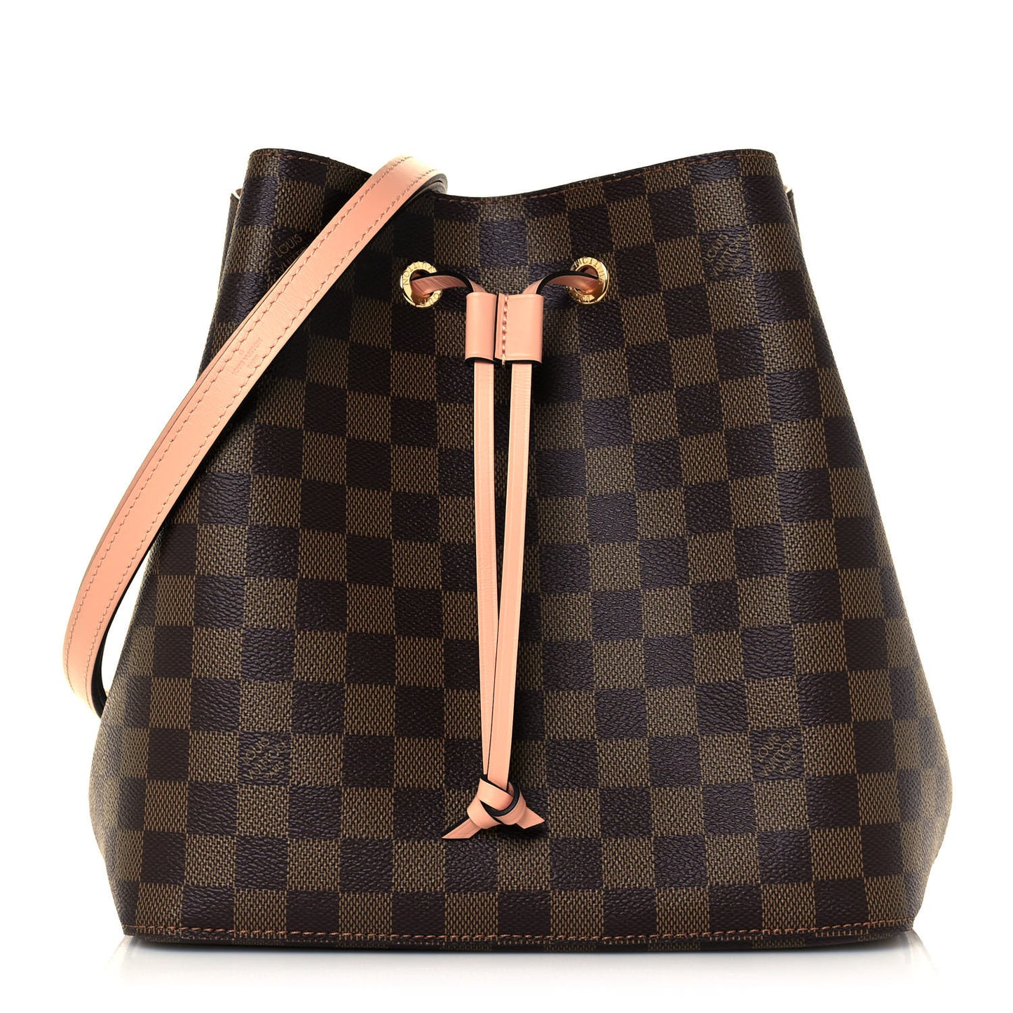 Damier Ebene Neonoe MM Venus Pink