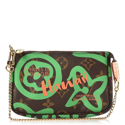 Louis Vuitton Monogram Tahitienne Hawaii Mini Pochette Accessories 1 of 7