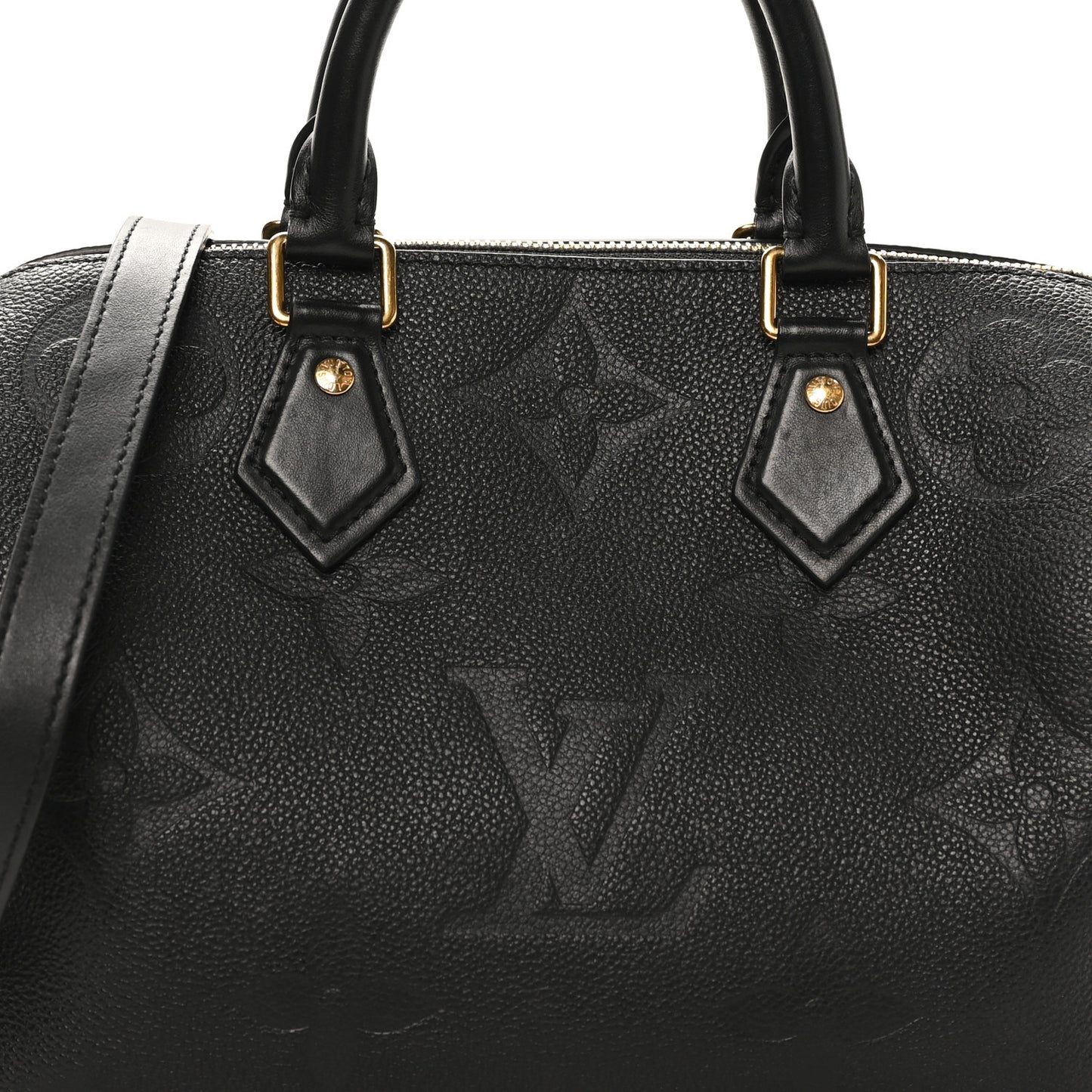 Empreinte Monogram Giant Speedy Bandouliere 25 Black