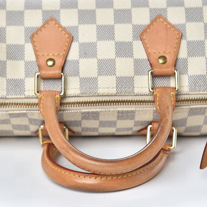Louis Vuitton Damier Azur Speedy 25 14 of 17