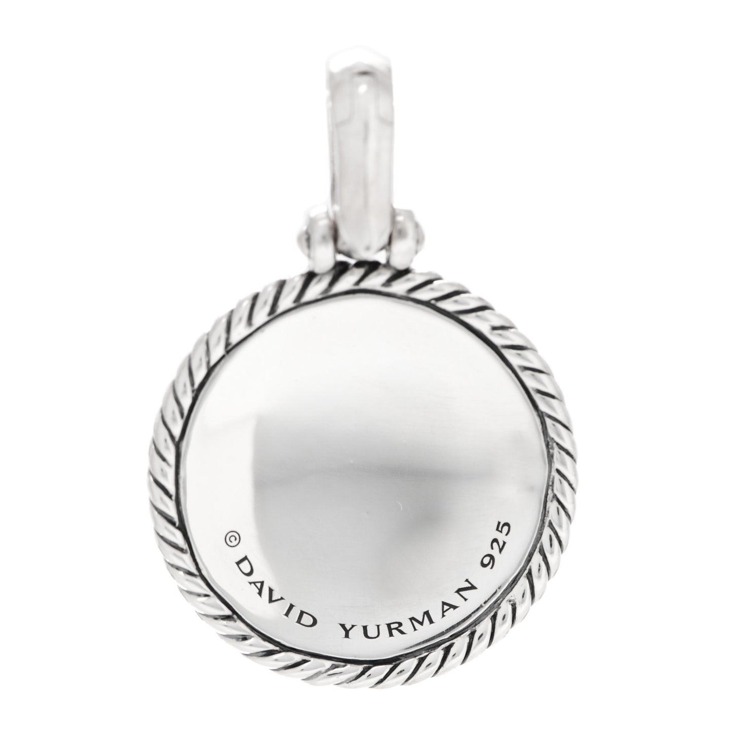 Sterling Silver Diamond Cable Collectibles Tree of Life Amulet Pendant